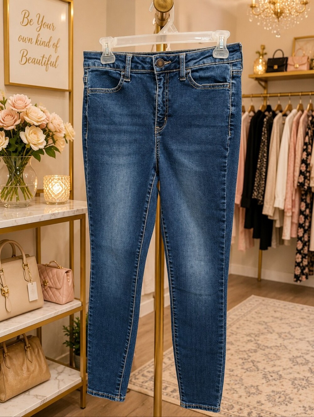 SO® Skinny Jeans Size 9 | Medium Wash Stretch Denim